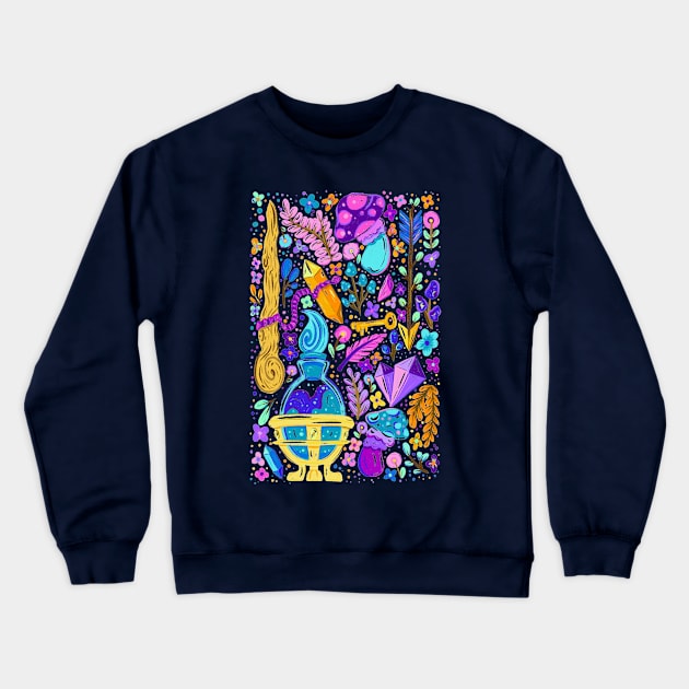 A Pinch of Sorcery Crewneck Sweatshirt by TatersonAndCo